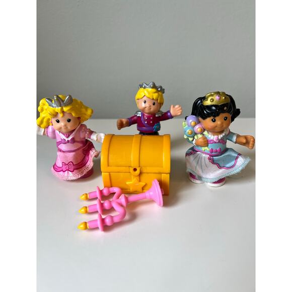 Fisher-Price Little People Royal Figures Dance N Twirl Palace Replacement Lot - Picture 1 of 7